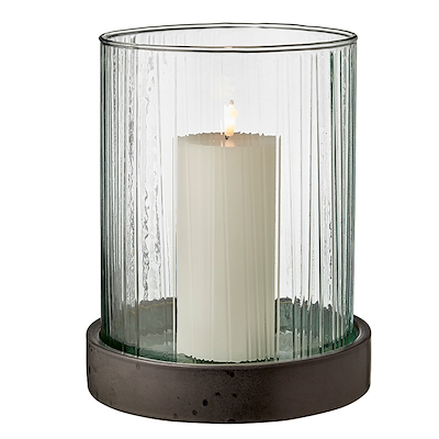 Bitz Hurricane lysestage grøn H24 cm