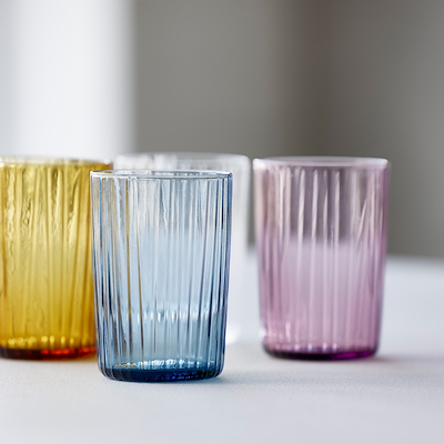 Bitz Kusintha vandglas amber 28 cl