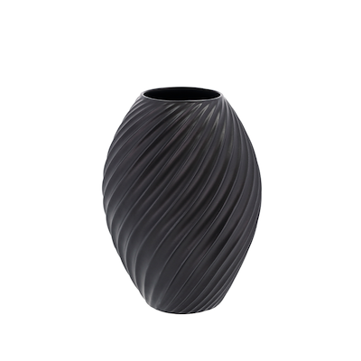 Morsø River vase sort 26 cm