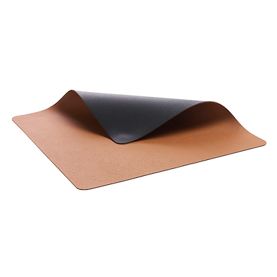 Bitz dækkeserviet 4 stk. sort/brun 46x33 cm