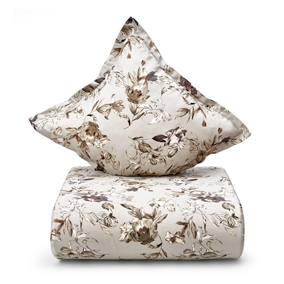 Södahl Organic Flower Burst sengetøj beige 140x200 cm