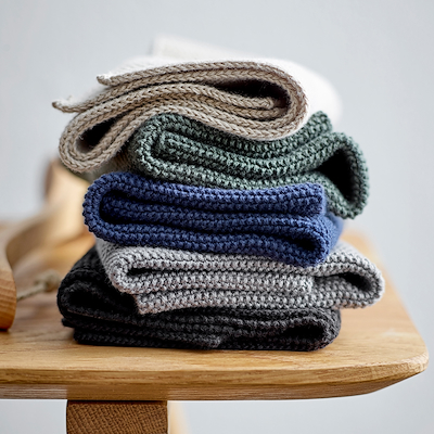 Södahl Soft Kitchen karklud indigo 30x30 cm 3 stk.