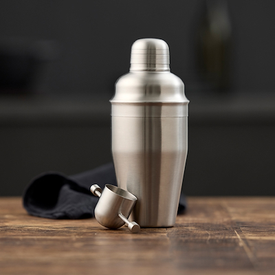 Funktion cocktailshaker stål 0,5 liter