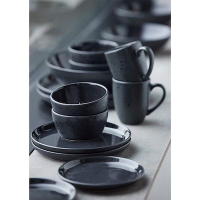 Bitz Galaxy krus sort 4 stk.