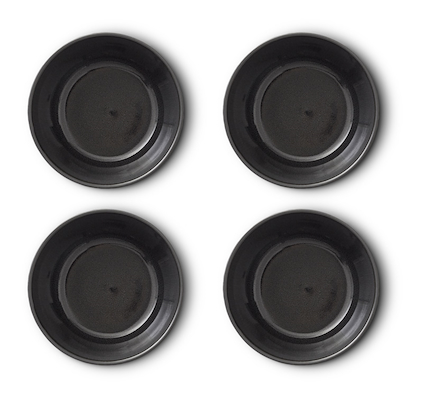 Bitz Galaxy skålesæt 4 stk. sort 12 cm