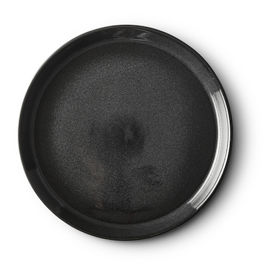 Bitz Galaxy Gastro flad tallerken sort 27 cm