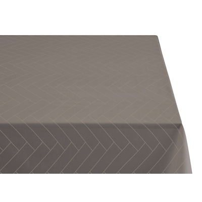 Södahl Tiles Damask dug med staincoat taupe 140 x 370 cm