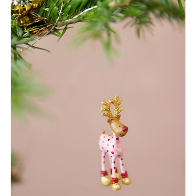 Medusa Copenhagen Rudolf ophæng lyserød 7 cm