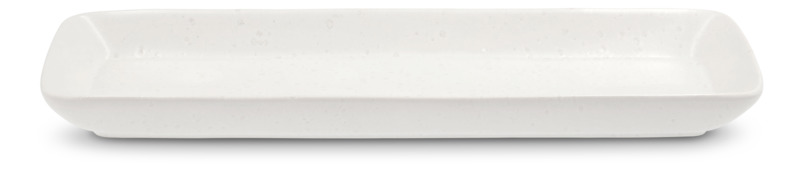 Bitz serveringsfad hvid 38x14 cm