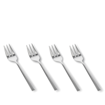 Bitz kagegaffel sæt stål 4 stk.