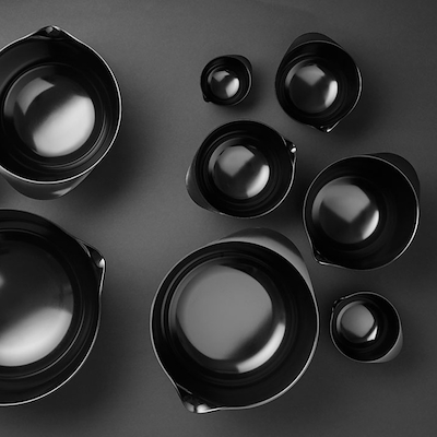 Rosti Margrethe dørslag sort 1,5 liter