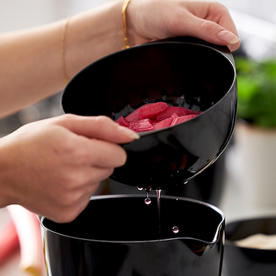 Rosti Margrethe dørslag sort 1,5 liter