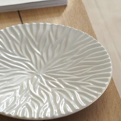 Morsø Flame fad hvid 32,5 cm