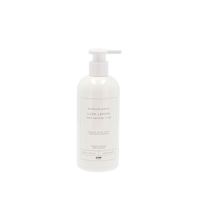 Zone Botanicals håndsprit fluid lush lemon