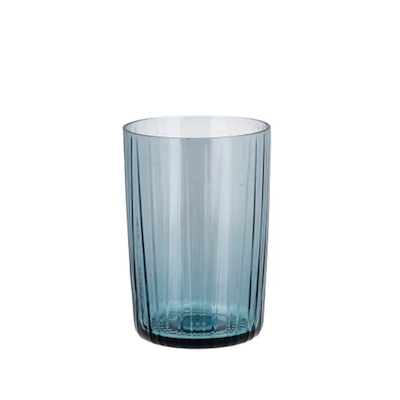 Bitz Kusintha vandglas blå 28 cl 4 stk.