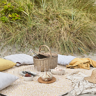 Södahl Nordic siddehynde beige 40x40x5 cm