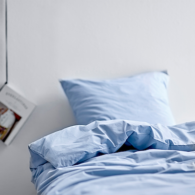 Södahl Organic Crisp sengesæt linen blue 140x220 cm 