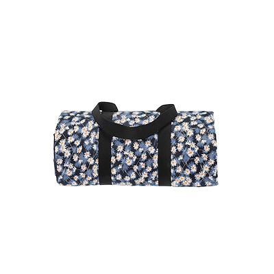 Södahl Bellis picnictæppe indigo/camel 130x170 cm