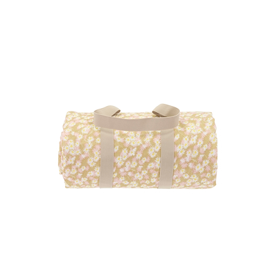 Södahl Bellis picnictæppe straw/rose 130 x 170 cm