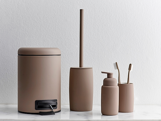 Södahl Mono toiletbørste taupe