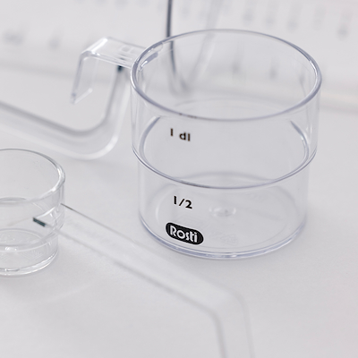 Rosti Mensura decilitermål klar 100 ml