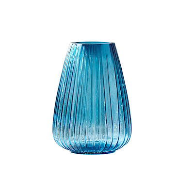 Bitz Kusintha vase blå 22 cm 