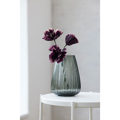 Bitz Kusintha vase smoke 22 cm