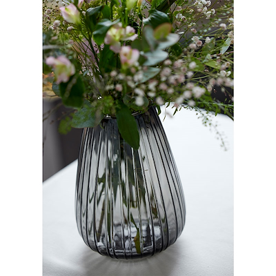 Bitz Kusintha vase smoke 22 cm