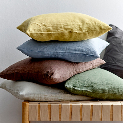 Södahl Linen pude straw 50x50 cm