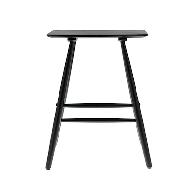 Villa Collection Bast skammel sort 46.5x28x64 cm