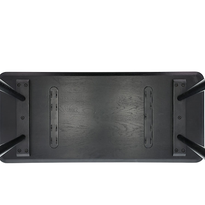 Villa Collection skrivebord sort 100x44,5x73 cm