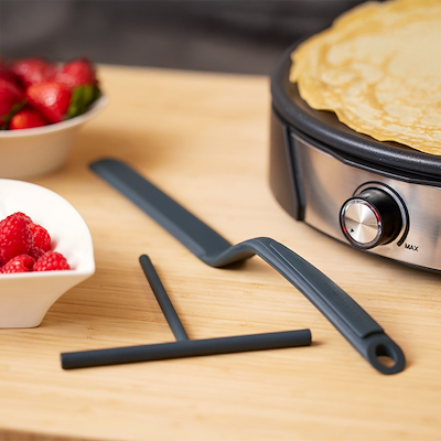 Blomsterbergs pandekagesæt antracitgrå 2 stk.