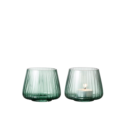 Bitz Kusintha fyrfadsstage grøn 2 stk.