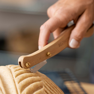 Blomsterbergs dejsnitter/ridsekniv 19,3 cm eg