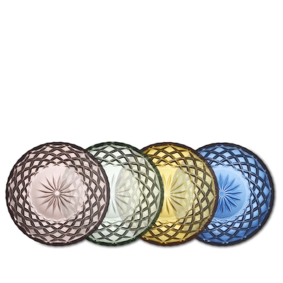 Lyngby Glas Sorrento asiet multifarvet 16 cm