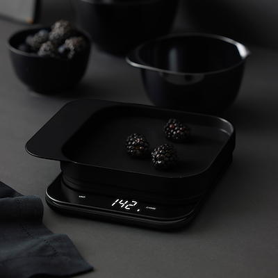 Rosti Mensura køkkenvægt sort