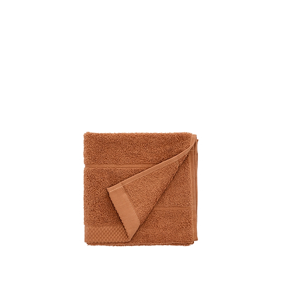 Södahl Line Håndklæde Toffee Brown 40x60 cm