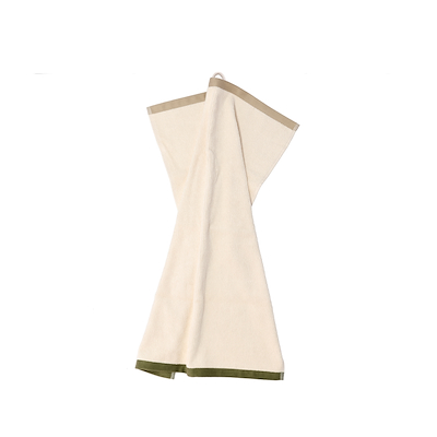 Södahl Contrast Håndklæde Olive 50x70 cm