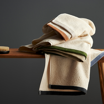 Södahl Contrast Håndklæde Toffee Brown 50x70 cm