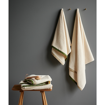 Södahl Contrast Olive Håndklæde 70x140 cm