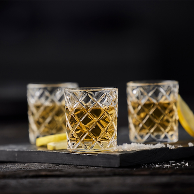 Lyngby glas Diamond snapseglas  7 cl 6 Stk.