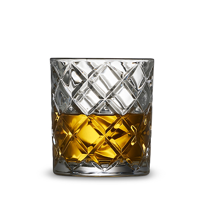 Lyngby Glas Diamond whiskyglas 35 cl 6 stk.