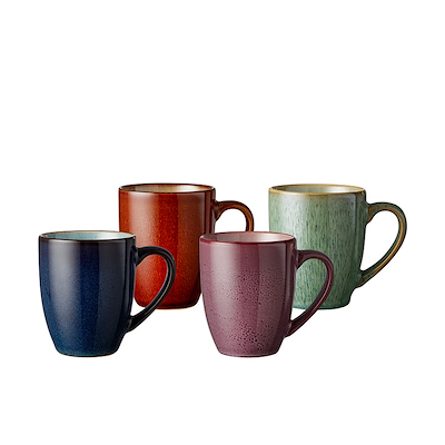 Bitz krus med hank 30 cl 4 stk. assorterede