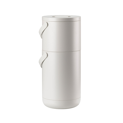 Zone Circular affaldsspand warm grey 22+12 liter