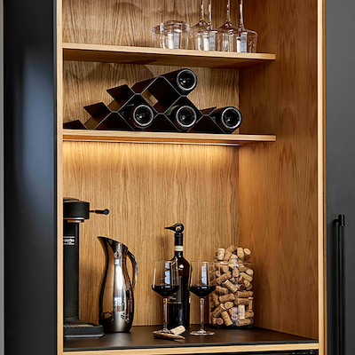 Zone Rocks Vinreol Sort