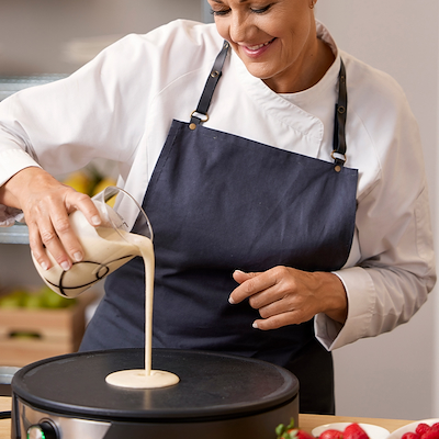 Blomsterbergs Crepepande 38 cm 1500 Watt