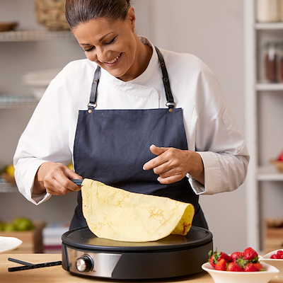 Blomsterbergs Crepepande 38 cm 1500 Watt