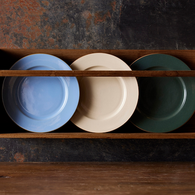 Bitz desserttallerken wood/ocean 22 cm