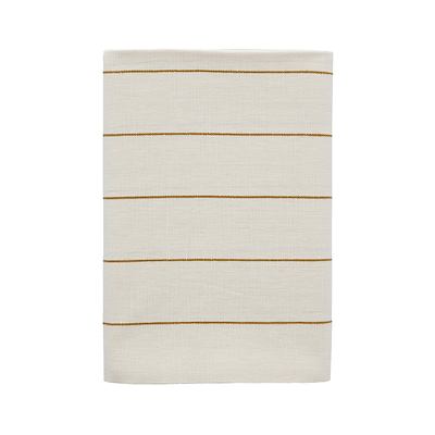 Södahl Line dug offwhite/gold 140 x 270 cm