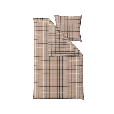 Södahl Organic Define Sengesæt Taupe 140x220 cm